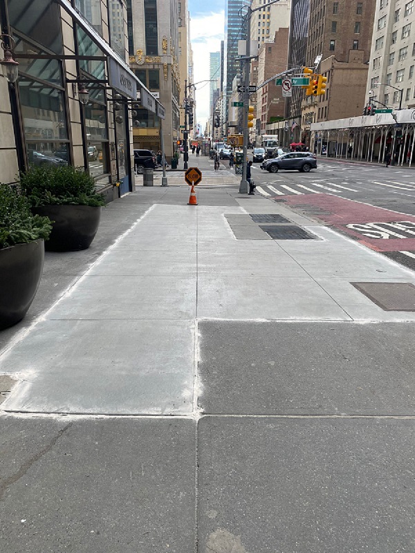 sidewalk contractors in NYC